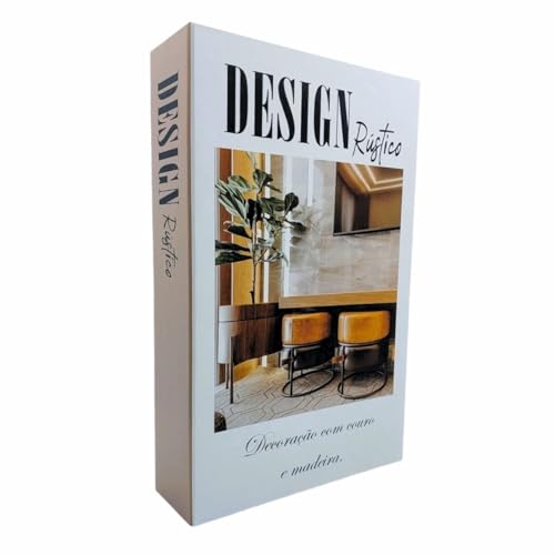 Conjunto Livro Decorativo Caixa Fake Home Destination