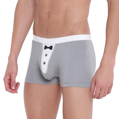 Image of La Intimo Men's Nylon Spandex Mesh Trunk Underwear