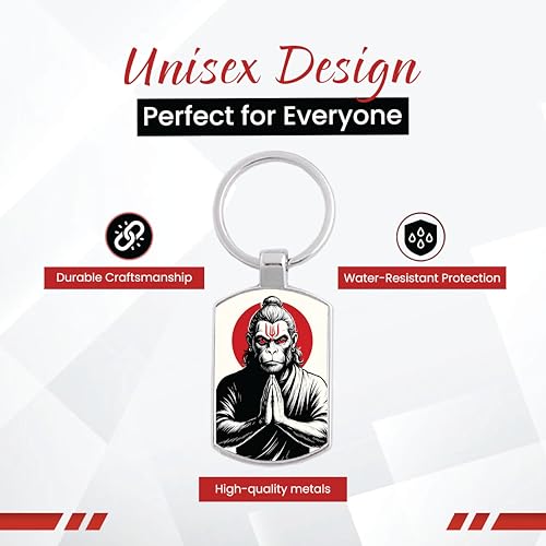 Image of Stylish Metal Keychains with Permanent Glossy Print - Inspirational Quotes & Spiritual Designs - Perfect Key chains for loved ones, Personal Use, Gifts & Return Gifts