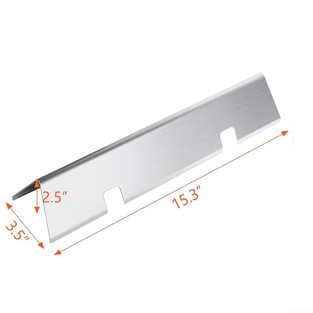 Barras de barbacoa de acero inoxidable para saborizador, para Weber GS4 para Spirit II serie 200 para parrillas Spirit serie 200(2013-2017), para E/S-210, E/S-220, para Flavorizer para Parrilla de Gas