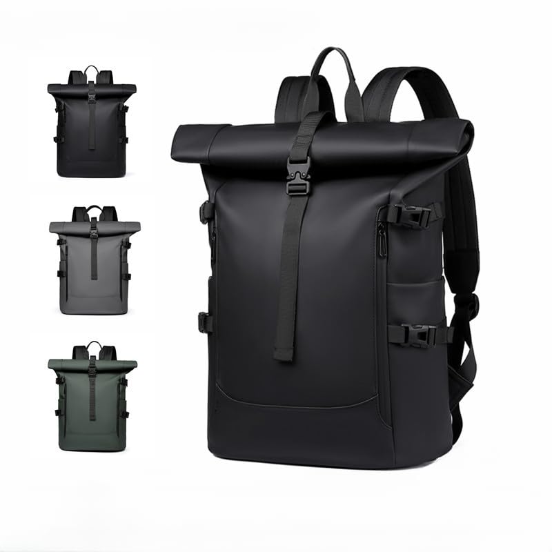 For the Modern American Man: Stylish Commuting and Travel Backpack (A1pcs)2