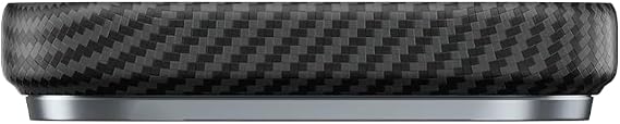 iPhone 17 Pro Max uyumlu Kılıf Benks MagSafe Şarj Özellikli ArmorAir 600D Kevlar Fiber Kapak Siyah