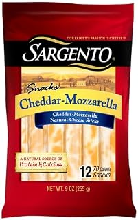 Foods Inc Sarg Ntrl Blnd Chdr Mozz Stc, 9 oz