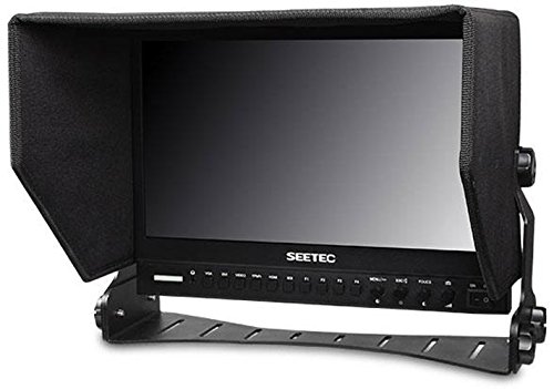 Seetec P133-9Hsd 13.3 Inch Pro Sdi Broadcast Monitor Professional Lcd Director Studio Production Monitoring Ips Screen Full Hd 1920×1080 Aluminum Design With 3G-Sdi 4K Hdmi Av Ypbpr #TOP4