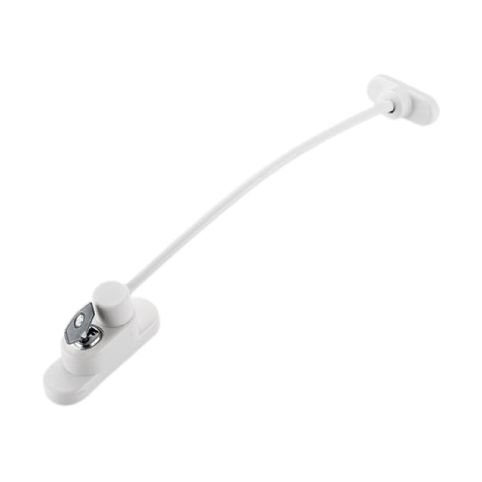 Window Restrictor Lock Easy to Use and Use Casement Window Security Lock White-image-41