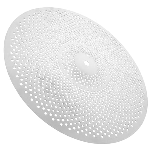 ifundom Mute Cymbal Pack Crash Cymbal Drum Set Replacement Low Volume Cymbal Splash