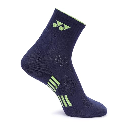 Image of YONEX Quarter Length Performance Sports Socks (Badminton, Running, Gym & Indoor Training), Pack of 3