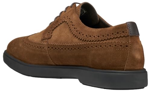 Geox Men's Derby Oxford, Brown, 83