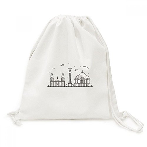 Sac à dos en toile Mexique léger pour éviter la fatigue