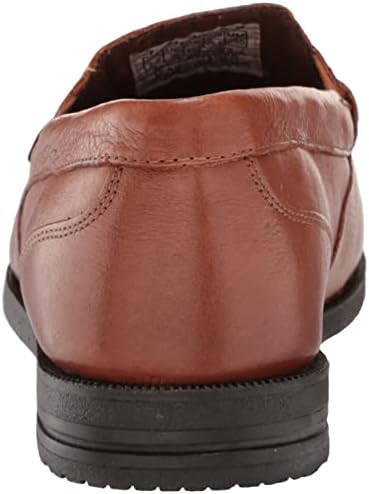 Rockport Men's Preston Penny Loafer, Tan Tumbled, 12 | Image 2