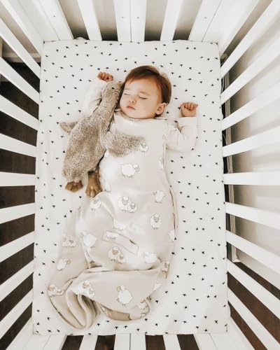 Image of Woolino 4 Season Toddler Sleeping Sack, Merino Wool and Organic Cotton Baby Sleep Bag Sack, 2-4 Years, Sheep