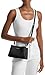 Michael Kors Women's Ruthie Small Crossbody Bag, Silver-Tone Hardware/Black