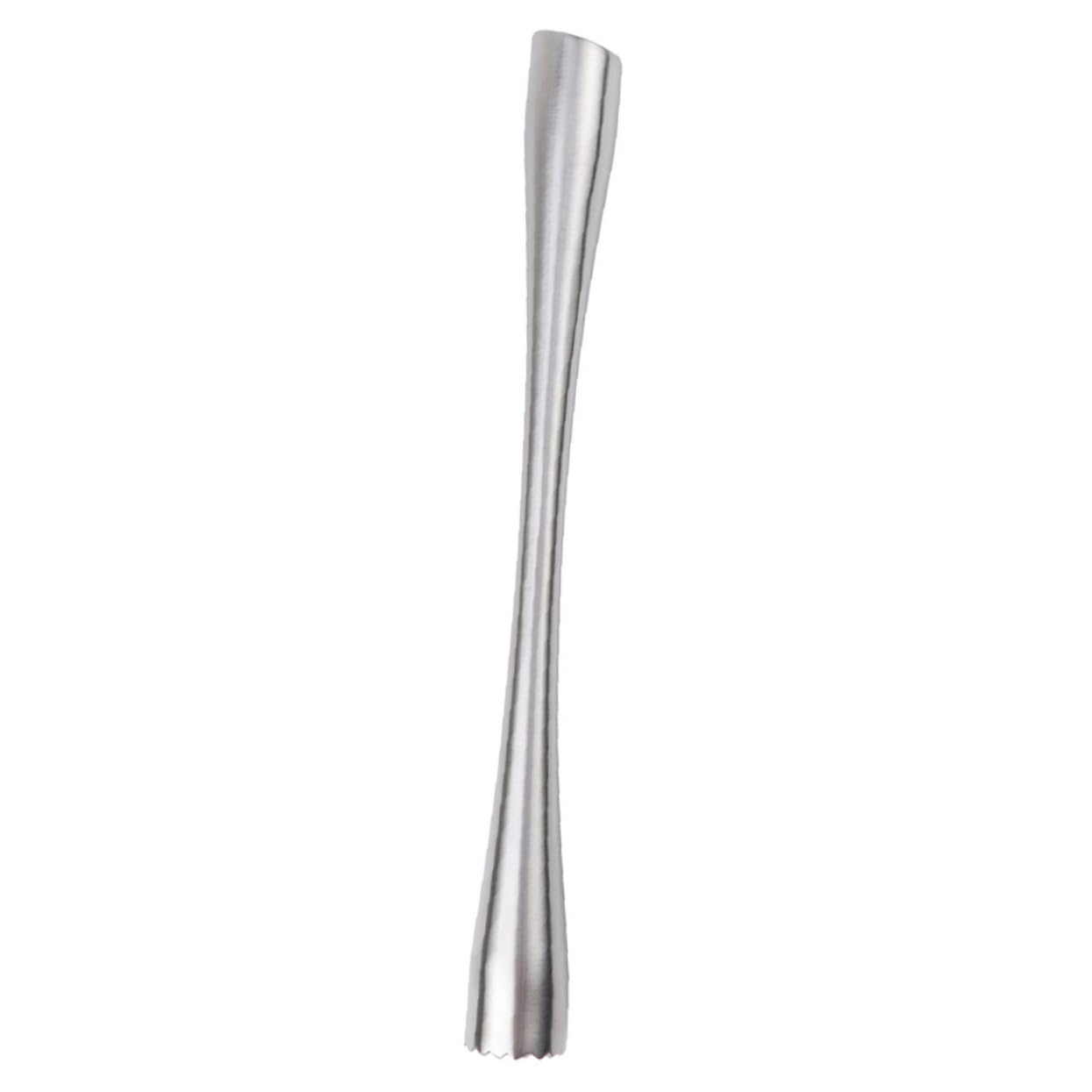 Garneck Cocktail Muddler Flat End for Crushing Stainless Steel Barware Muttler for Drinks