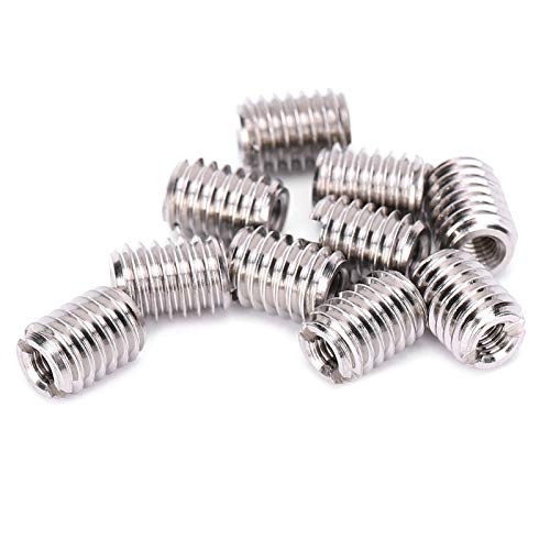 Porca Redutora de Rosca de Metal, Fios Inserções de Ferramenta de Reparo Reduzindo Porca 10pcs Ferra