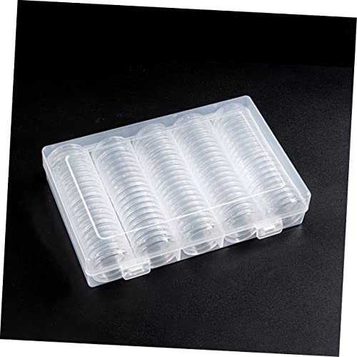 Set caja organizadora para monedas transparente miniatura 5
