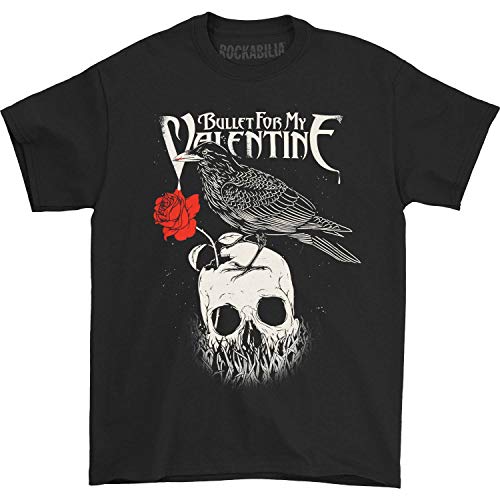 Bullet For My Valentine Men's Raven T-shirt Large Black