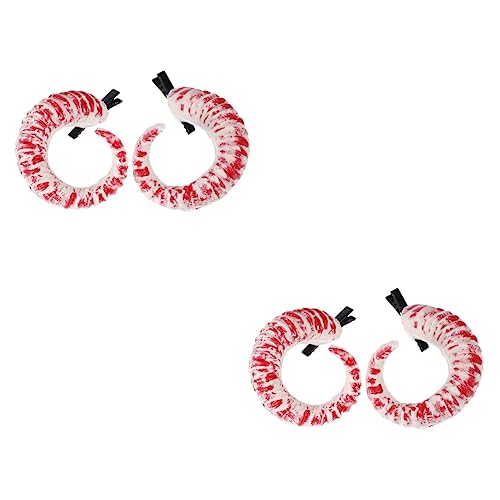 Cuernos de clip accesorios de pelo gótico minkissy para disfraces punk de Halloween