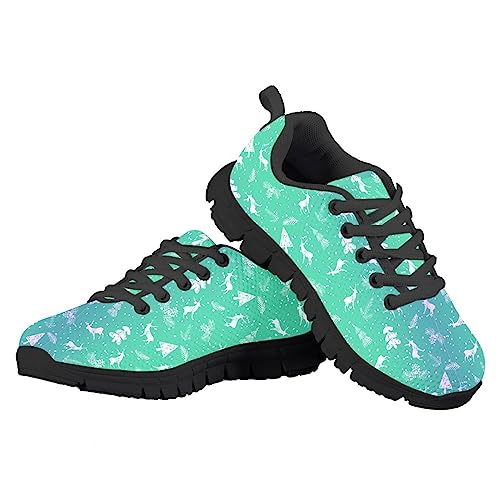 MARSVOVO Boys Girls Walking Shoes Non Slip Flexible Athletic Lightweight Breathable Printed Sneakers for Kids Black White Sole Most Comfortable Classic Casual Fashion Sports Kids Running Shoes4