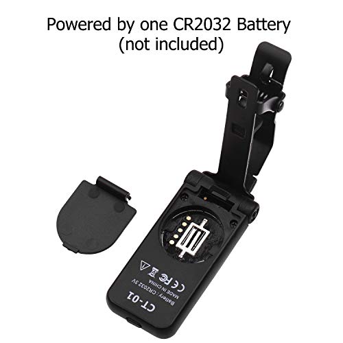 yeacher CT-01 Guitarra Baixo Guitarra Clip-On Sintonizador Gravidade Sensível Tela Cheia 180° Clipe