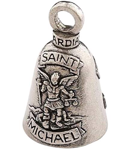 Saint Michael Guardian Bell Lucky Charm Pendant For Motorcycles