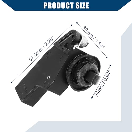 Image of NO. 78827-3SG0A Fuel Door Latch Lock Release Actuator for Nissan Sentra 1.6L 1.8L L4 Gas /Durable Plastic / 1pcs Black