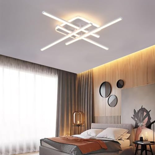 Plafonnier LED moderne 42W blanc de plafond pour cuisine et salon