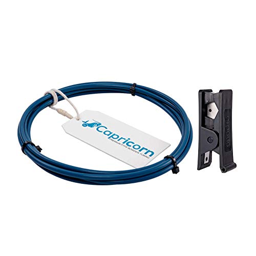 Image of Creality Capricorn 2 Meters XS Series Low Friction PTFE Bowden Tubing for 1.75mm Filament with PTFE Tube Cutter for Creality Ender 3 Ender 3 Pro Cr-10 3D Printer