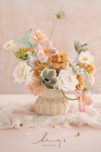 Ling's Moment Artificial Wedding Flowers Combo for Wedding Bouquets Centerpieces Flower Arrangements Decorations - Image 3