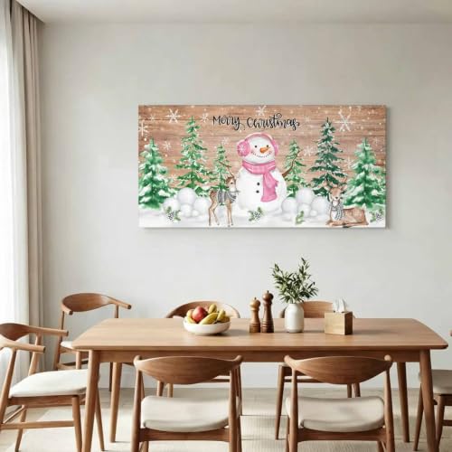 SHIPS NEXT DAY Christmas Canvas Wall Art - High Definition