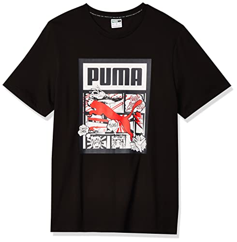 PUMA T-shirt graphique homme vêtement sport décontracté col rond
