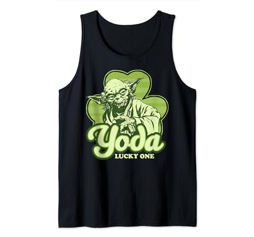 T-shirt sans manches Yoda trèfle à offrir à un fan de Star Wars