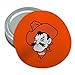 Oklahoma State University Cowboy Logo Secondary Round Rubber Non-Slip Jar Gripper Lid Opener