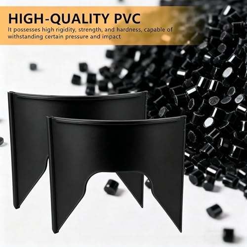 YIYIREA 10Pack Slope Planters 40PCS 6Inch Spliceable Round Edging with Shovel Erosion Control Plastic Raised Garden Bed Terracing Kit for Slope Gardening by YIYIREA - Used condition - Image 7