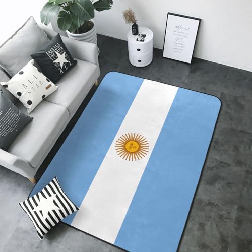 Tapis flanelle drapeau argentin de qualité supérieure pour décoration