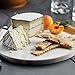 Anolon 46648 Pantryware White Marble/Teak Wood Serving Board, 10-Inch Round