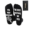 Dad Birthday Gift Funny Ideas Gifts from Daughter Son for Father Christmas Novelty Socks Presents for Men