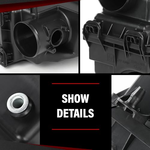 CROSSDESIGN Air Intake Air Cleaner Box Compatible with Toyota Corolla SE 2.0L 2019-2022 Black 17700F2010, 17700-F2010, 17700 F2010, 1770024620, 17700-24620, 17700 24620 - Thumbnail 6
