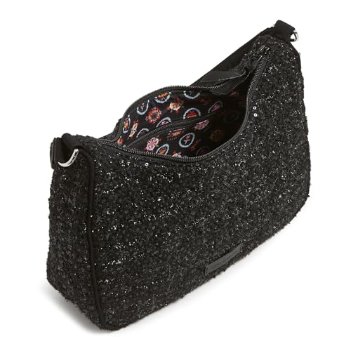 Image of Vera Bradley Women's Cotton Frannie Crescent Crossbody Purse