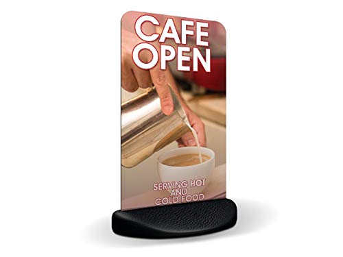 Cafe Open Ecoflextra Pavement Sign MEGA Listing Outdoor Street Advertising Display…
