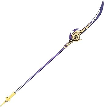 Amazon.co.jp: Uekoko 原神 コスプレ道具 武器 雷電将軍 長柄武器 槍