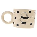 GRIRIW Paar Tasse cute mugs kaffeekanne Hausbecher teespender water glasses tea cups tee mug Tassen Tasse für Paare Haferflocken Tasse große Teetasse Tasse für Männer große Tasse Keramik