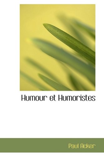 Humour et Humoristes