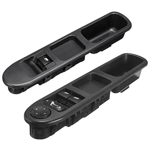 Interrupteur vitre électrique Peugeot 207 commande de lève-vitre 6554QC 2 pièces