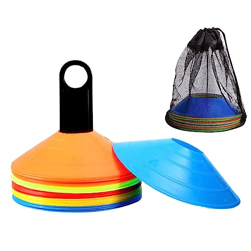BESPORTBLE Soccer Training Marker Discs & Cones Set