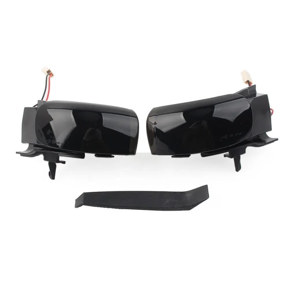 Indicadora Espejo Retrovisor 1 Par Luces LED Intermitente Coche Lámpara Indicadora Dinámica Espejo Retrovisor para VW para Touran 2003-2009 Luces Giro Intermitente
