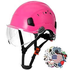 Pink Hard Hats with 50pcs/pack stickers