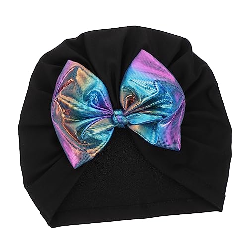 Bonnet de bain pour adulte Anneome chic orange avec noeud pour femme