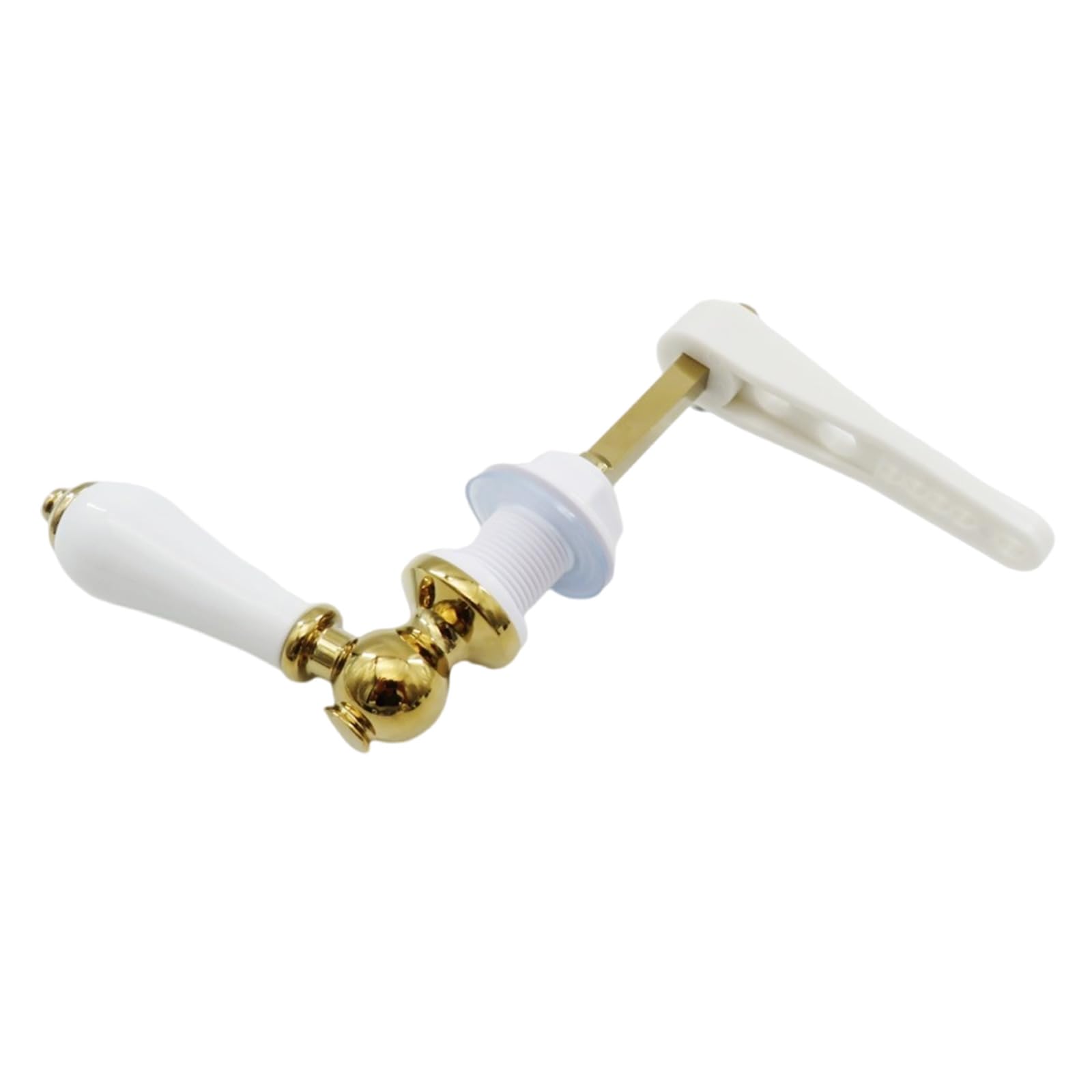Multipurpose Ceramics Lavatory Flush Levers Zines Alloy Finish Sturdy Materials Long Time Use Bathroom Solution Lavatory Flush
