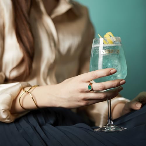 Venturo Aperitivo Mediterraneo Liquore, Con Rosmarino, Limone Siciliano, Sale Marino E Camomilla Blu, 15% Vol, 70Cl - 6