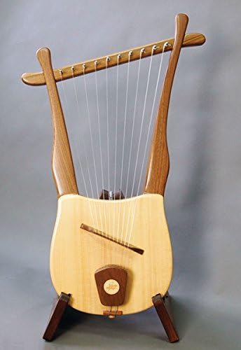 Old World Lyre - 10 String Davidic Harp - King David Harp